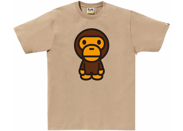 BAPE Big Baby Milo Tee Beige