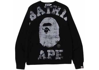 BAPE Big College Crewneck Black - product view 2