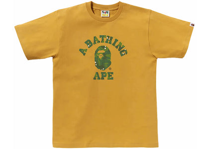 BAPE Bitmap College Tee Yellow - product view 2