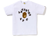 BAPE Broken College T-Shirt (FS23) Weiß