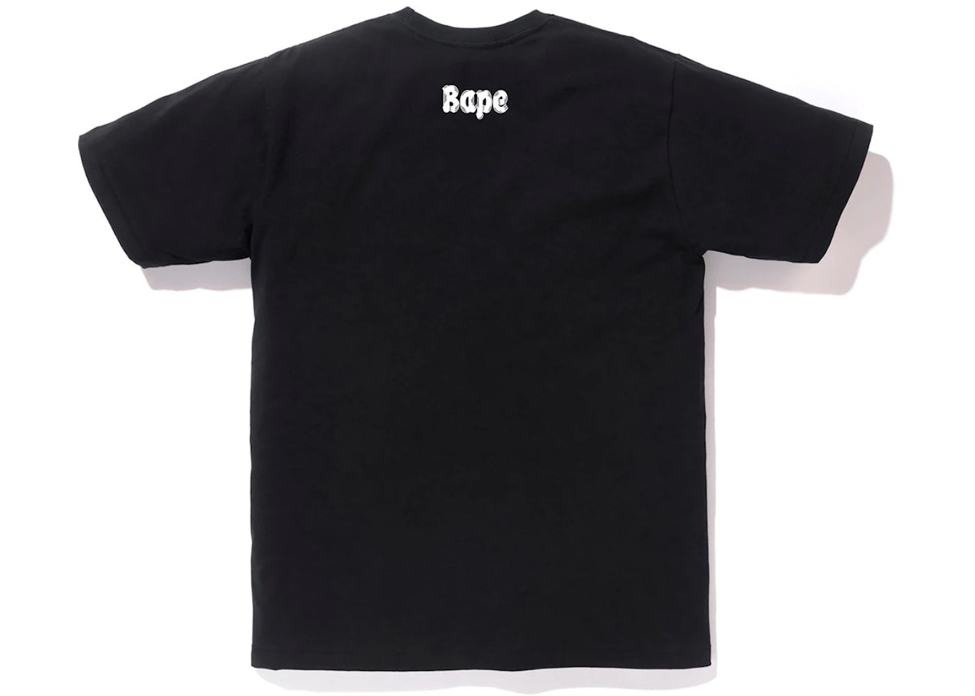 BAPE Brush College Tee Black - vue secondaire B