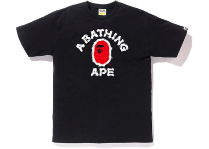 BAPE Brush College Tee Black - product view 2