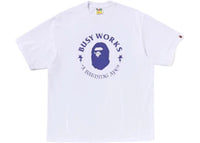 BAPE Busy Works Relaxed Fit Tee White