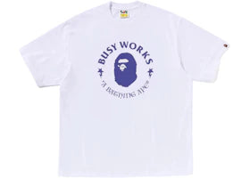 BAPE Busy Works Relaxed Fit Tee White