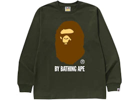 BAPE By Bathing Ape (FW25) L/S Tee Olive/Olive Drab