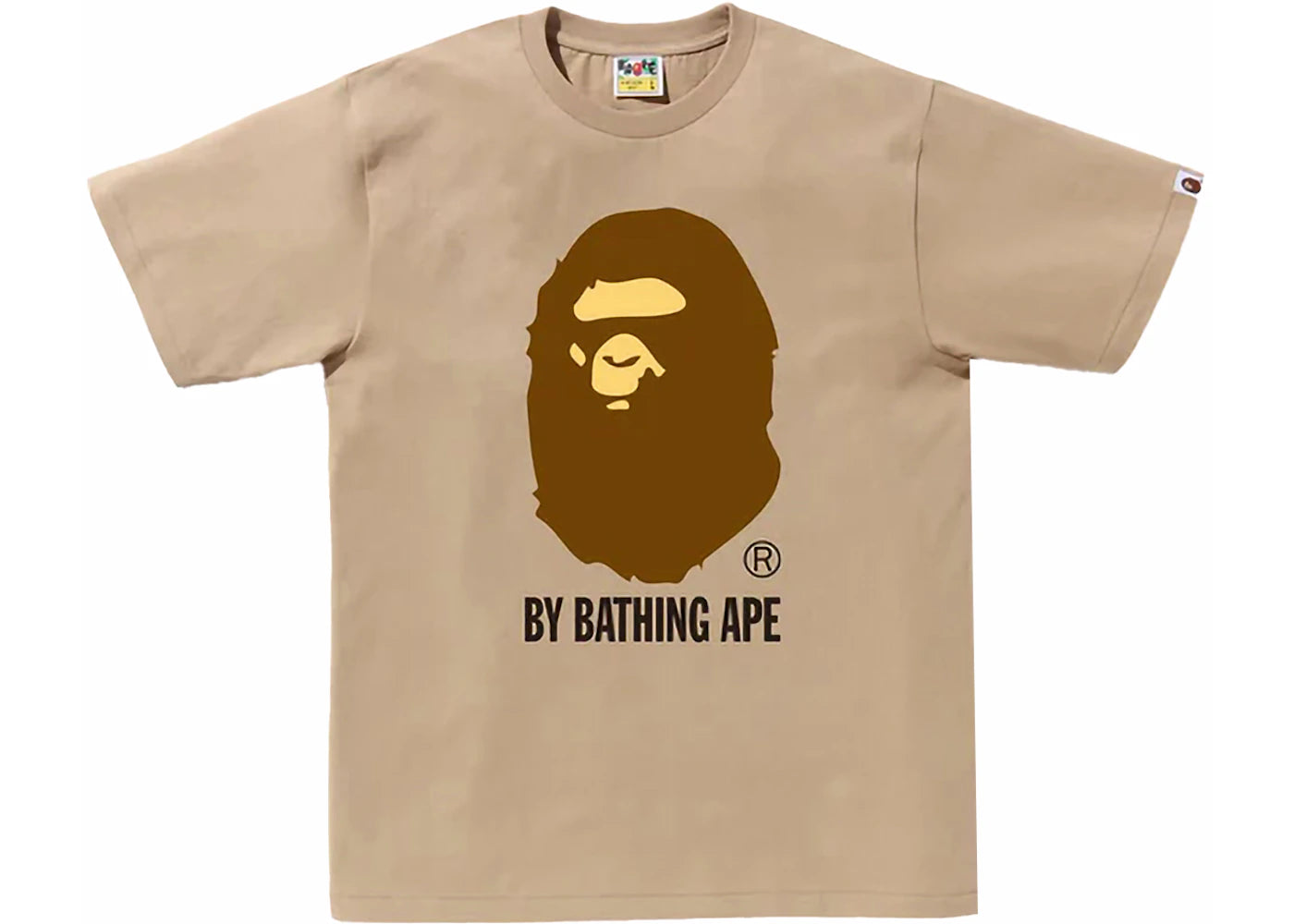 BAPE By Bathing Ape Tee (SS24) Beige - vue 360
