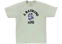 BAPE Camo Go Ape Pointer College Tee Green