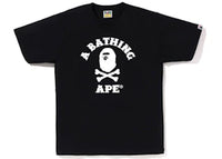 BAPE Captain Ape Crossbone Tee Black