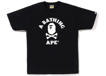BAPE Captain Ape Crossbone Tee Black - product view 2