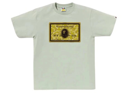 BAPE Card Tee Green/Gold - product view 2