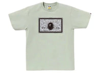 BAPE Card Tee Green/Silver