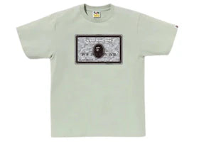 BAPE Card Tee Green/Silver