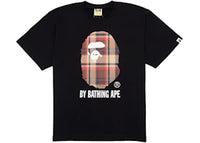BAPE Check By Bathing Ape Tee Black/Red