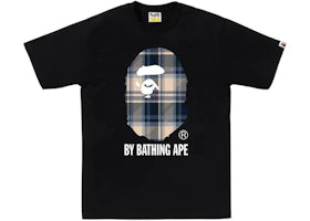 BAPE Check By Bathing Ape Tee (FW25) Black/Blue