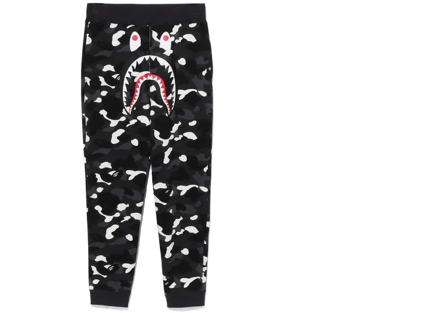 BAPE City Camo Shark Sweatpants Black - vue secondaire A