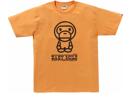 BAPE Classic Baby Milo Tee Orange - authentic BAPE product