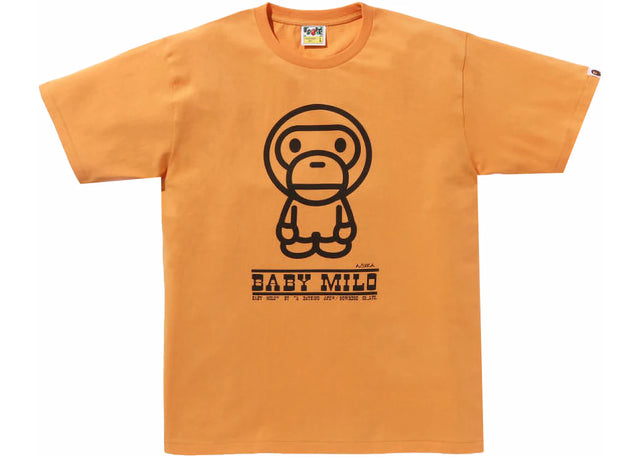 BAPE Classic Baby Milo Tee Orange