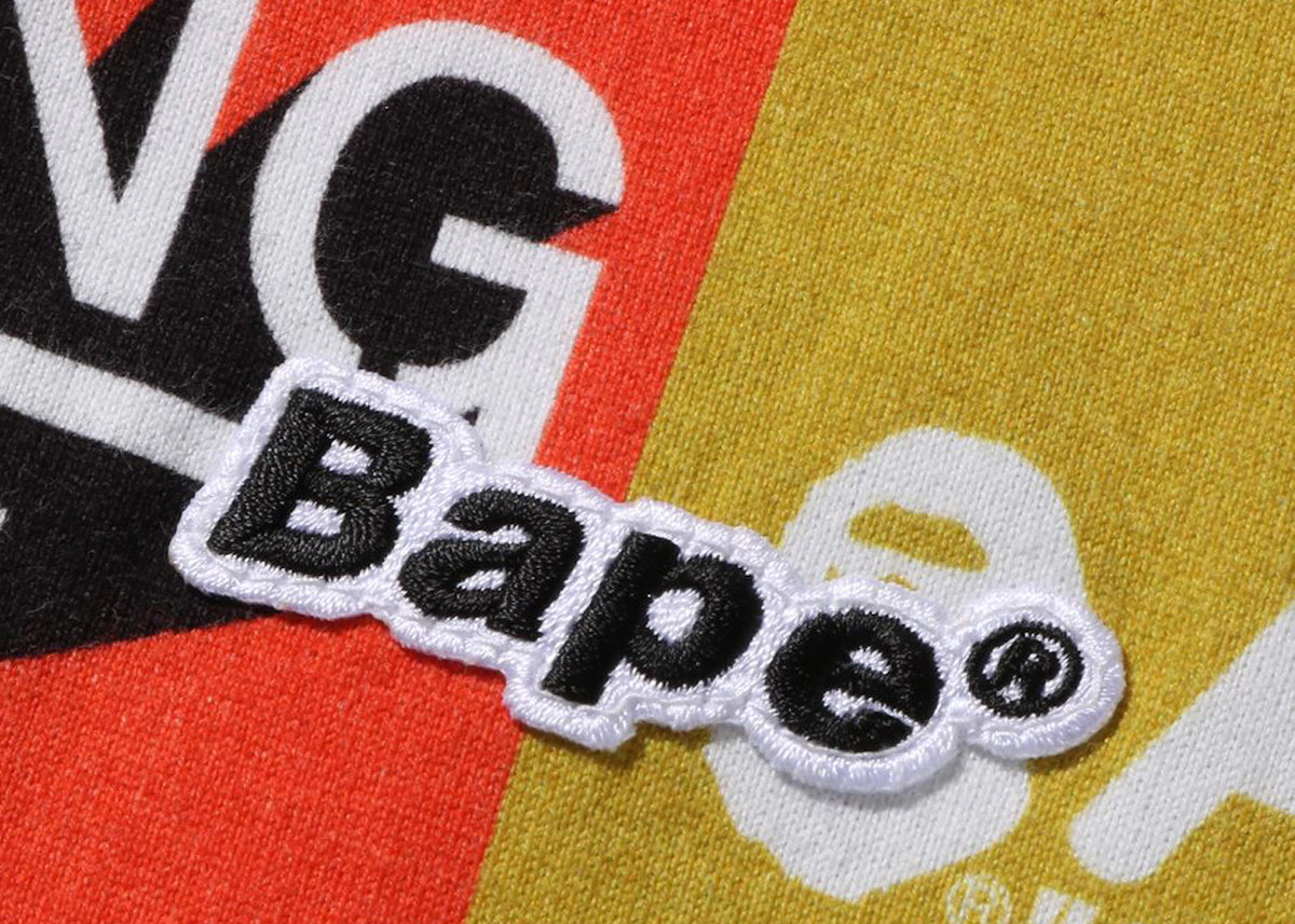 BAPE Classic Logo Relaxed Fit Tee Multi - vue secondaire B