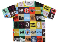 BAPE Classic Logo Relaxed Fit Tee Multi