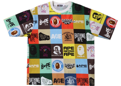BAPE Classic Logo Relaxed Fit Tee Multi - product view 2