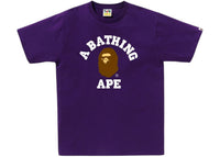BAPE College 1J30-110-001 Tee (FW25) Purple