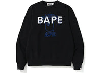 BAPE College BAPE Crewneck Black