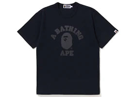 BAPE College Heavy Weight Tee Navy