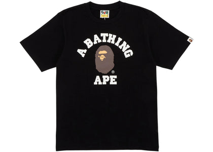 BAPE College Tee Black - authentic BAPE product