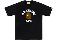 BAPE College Tee (FW25) Black