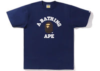 BAPE College Tee (SS23) Navy