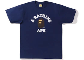 BAPE College Tee (SS23) Navy