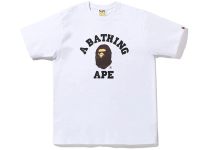 BAPE College Tee (SS23) White