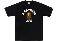 BAPE College Tee (SS25) Black