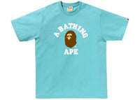 BAPE College Tee (SS25) Blue