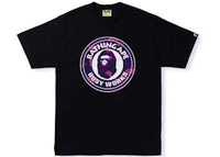 BAPE Color Camo Busy Works Tee (SS22) Black Double Purple