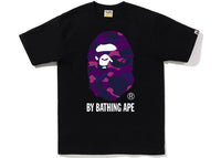 BAPE Color Camo By Bathing Ape Tee (FW22) Black Purple