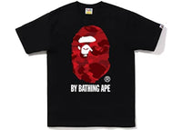 BAPE Color Camo By Bathing Ape Tee (FW22) Black Red