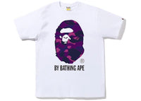 BAPE Color Camo By Bathing Ape Tee (FW22) White Purple