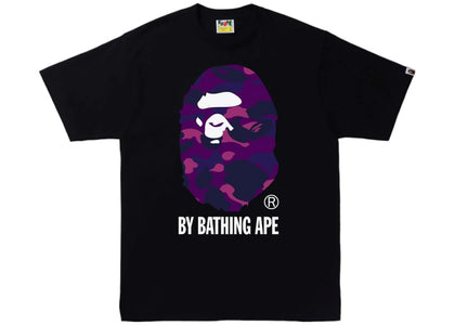 BAPE Color Camo By Bathing Ape Tee Black/Purple - product view 2