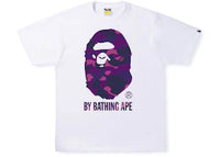 BAPE Color Camo By Bathing Ape Tee (SS22) White Purple