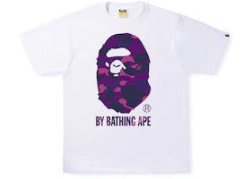 BAPE Color Camo By Bathing Ape Tee (SS22) White Purple