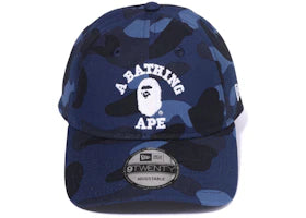 BAPE Color Camo College New Era 9Twenty Cap (FW22) Navy