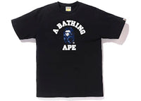 BAPE Color Camo College Tee Black/Blue