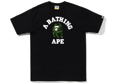 BAPE Color Camo College Tee (FW22) Black Green