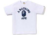 BAPE Color Camo College Tee (SS23) White Navy