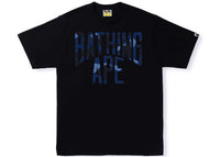 BAPE Color Camo NYC Logo Tee (SS22) Black Navy