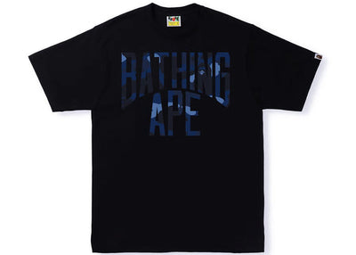 BAPE Color Camo NYC Logo Tee (SS22) Black Navy