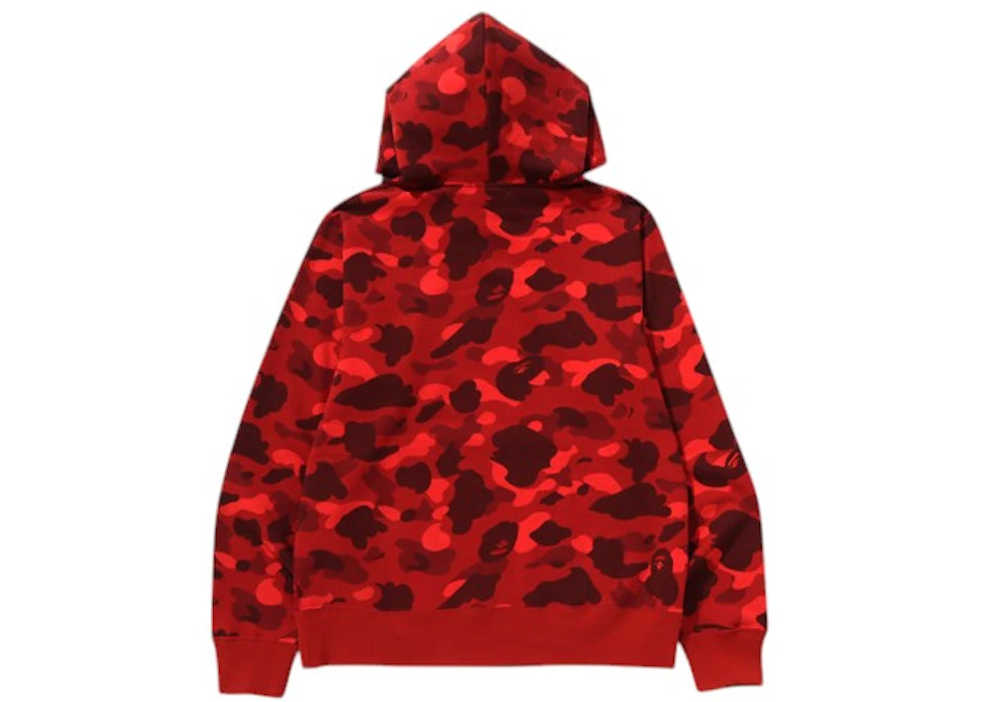 BAPE Color Camo Pullover Hoodie (SS25) Red - vue secondaire A