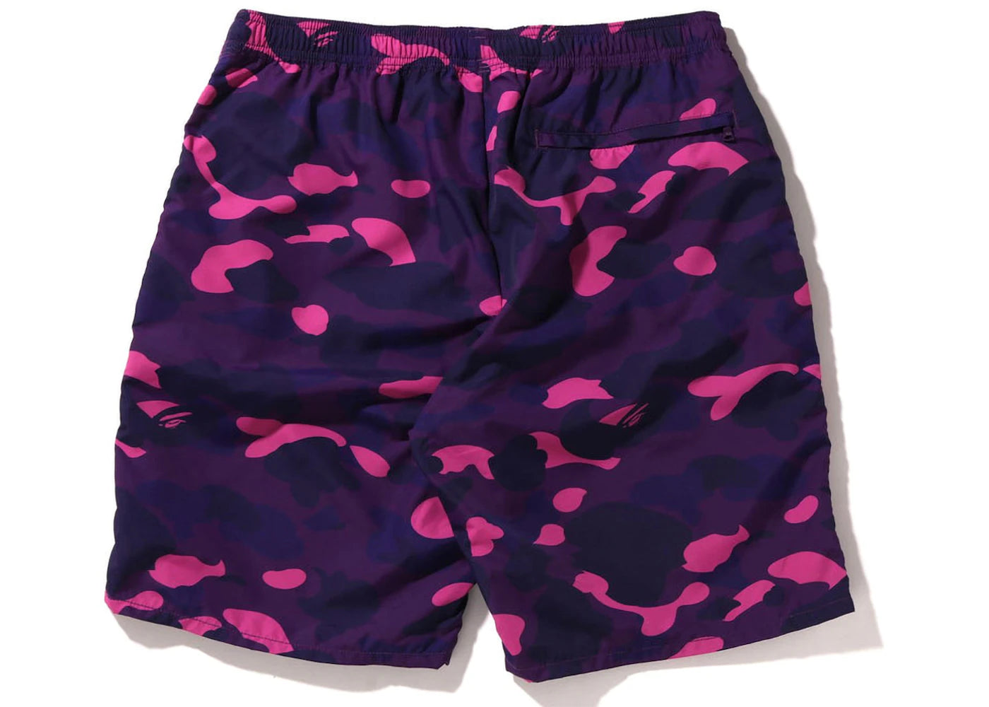 BAPE Color Camo Shark Beach Shorts (SS22) Purple - vue secondaire B
