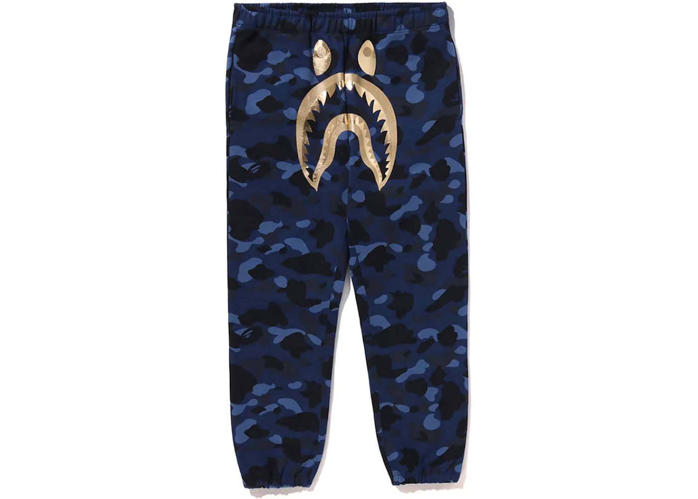 BAPE Color Camo Shark Sweatpant Navy - vue 360